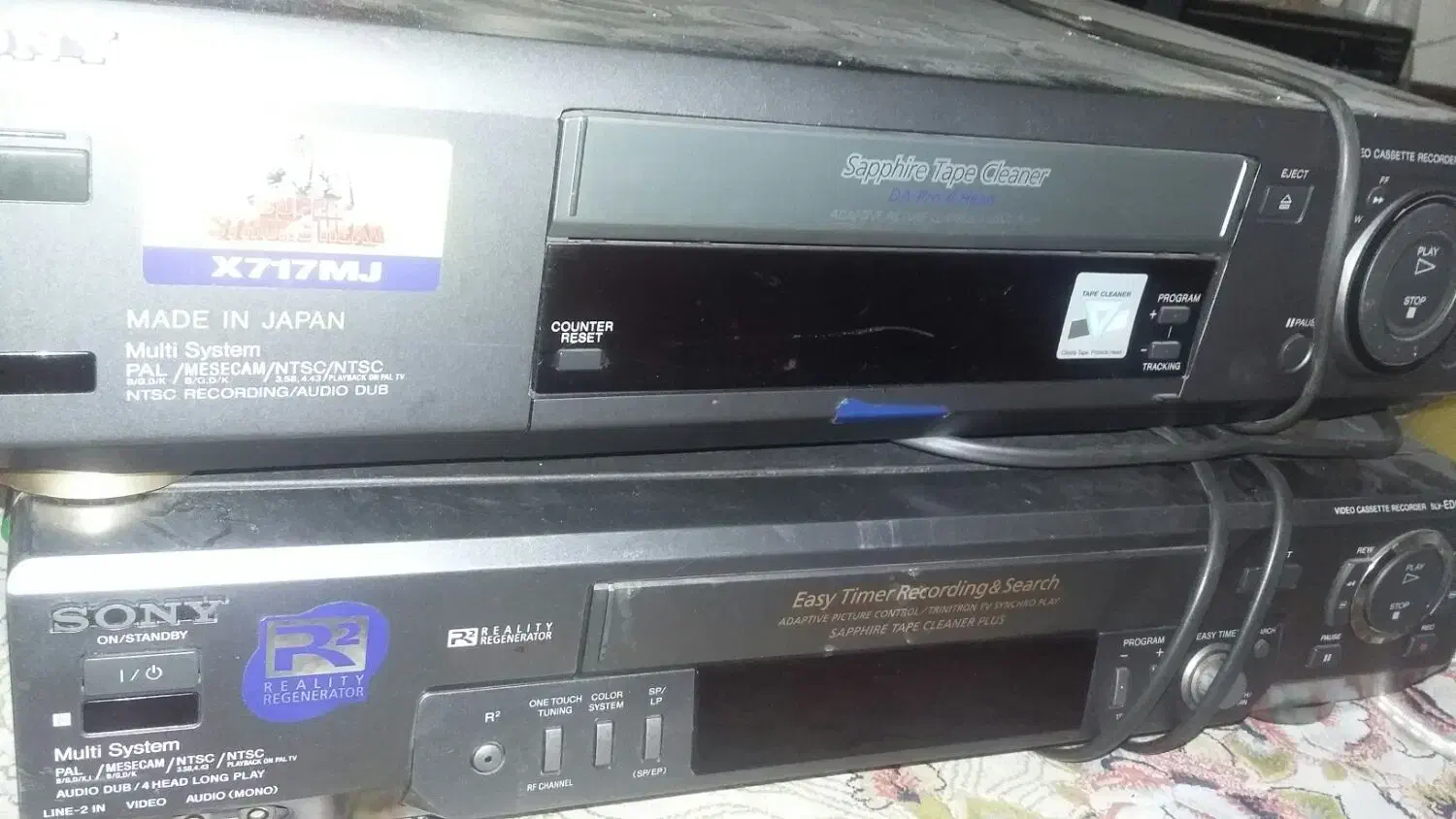 ویدیو vhs اصل ژاپن Sony|پخش‌کننده DVD و ویدیو|تهران, آبشار تهران (دریاچه)|دیوار