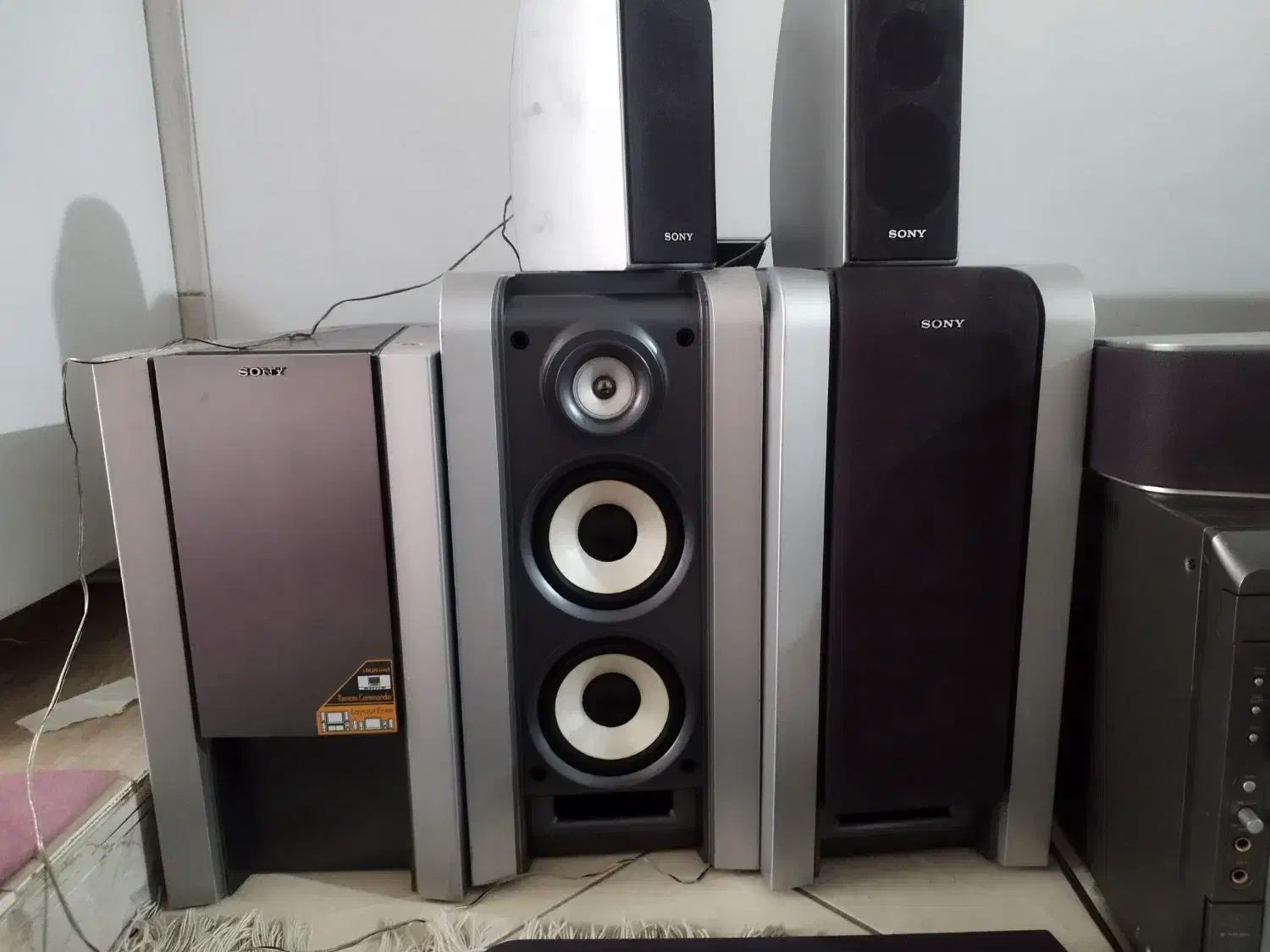 ضبط و باند|سیستم صوتی خانگی|مشکیندشت, |دیوار