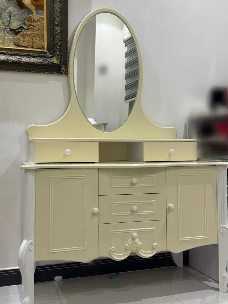 سرویس تخت و میز آرایش|تخت و سرویس خواب|تنکابن, |دیوار