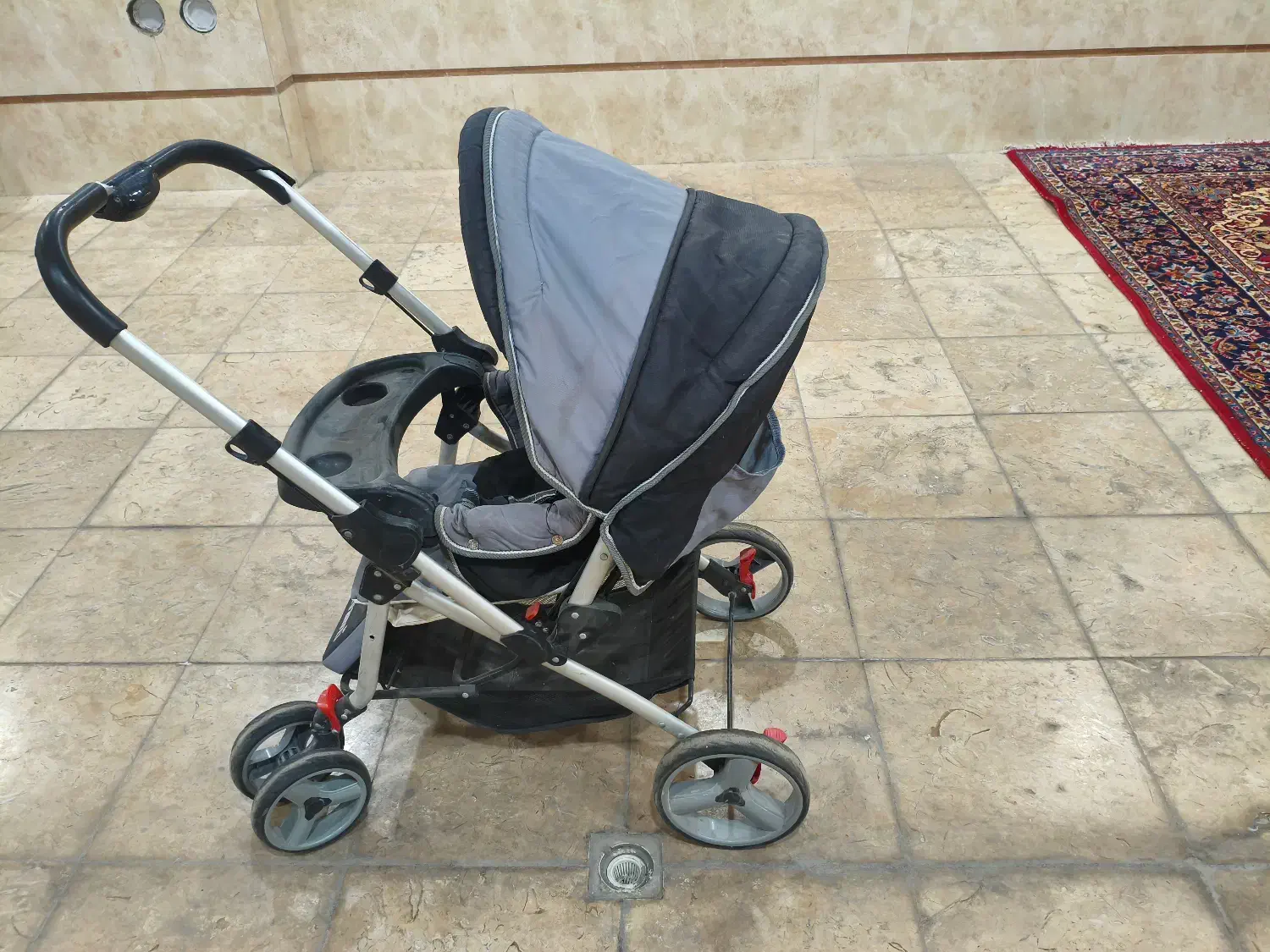 کالسکه تایر بزرگ و روان|کالسکه و لوازم جانبی|قم, مجیدیه|دیوار