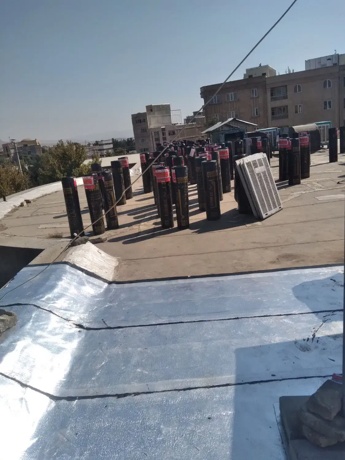 اجرای کارهای ایزوگام وآسفالت محوطه|خدمات پیشه و مهارت|ملایر, |دیوار