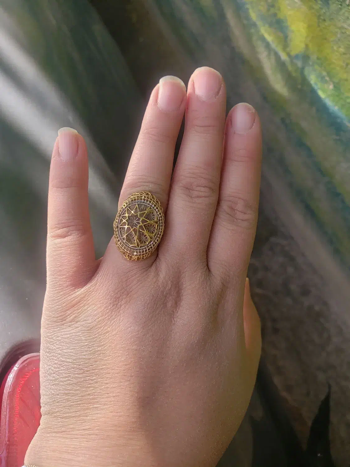 انگشتر طلا شیک|جواهرات|یاسوج, |دیوار