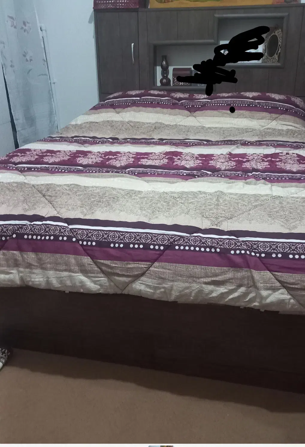 سرویس خواب بسیار جنس خوب و مقاوم|تخت و سرویس خواب|رباطکریم, رباطکریم|دیوار