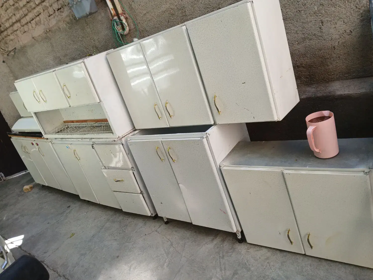 کابینت فلزی|آب‌چکان و نظم‌دهنده ظروف|همدان, |دیوار