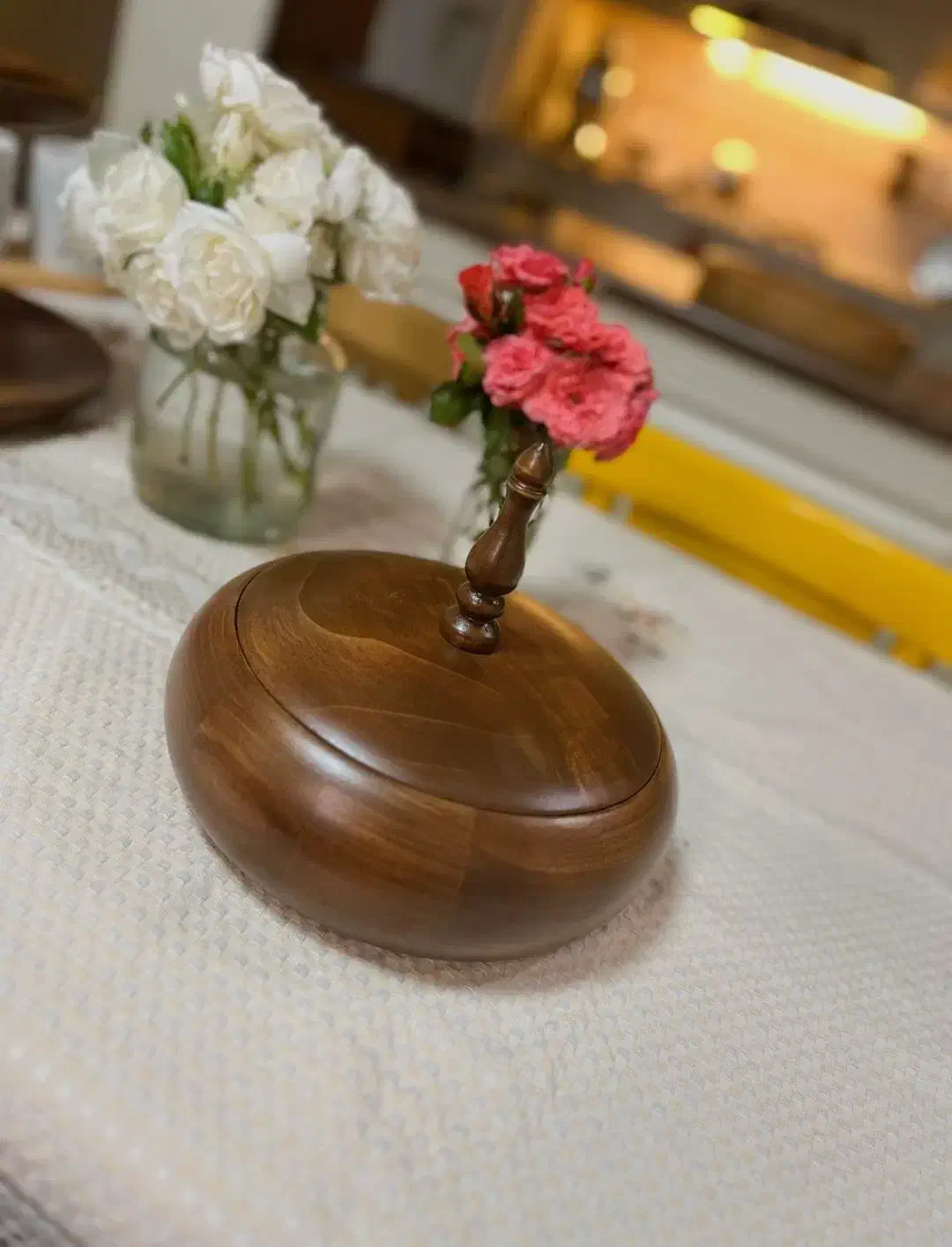 ظروف پذیرایی چوبی|ظروف سرو و پذیرایی|خلخال, |دیوار