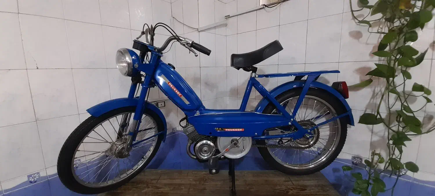 موتور قاضی پژو عتیقه|موتورسیکلت|تبریز, |دیوار