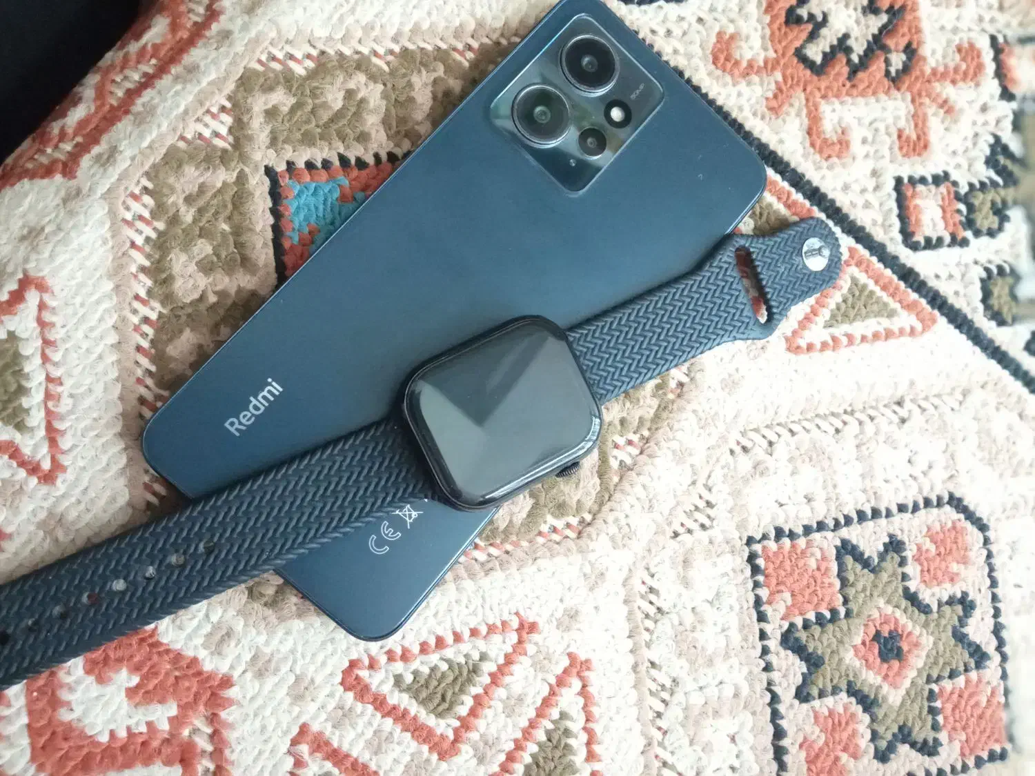 Redmi note 12 4g + ساعت هوشمند طرح سری ۱۰|موبایل|قم, زنبیل آباد|دیوار