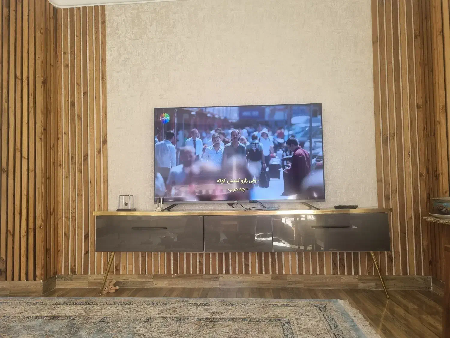 تلویزیون ال ای دی|تلویزیون و پروژکتور|مهاباد (آذربایجان غربی), |دیوار