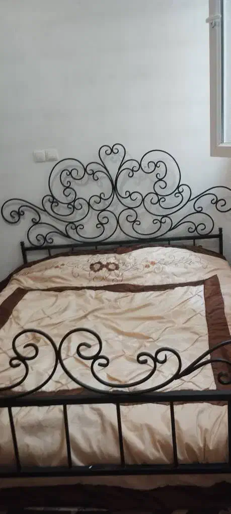 تخت خواب میز آرایش آباژور|تخت و سرویس خواب|شیراز, پودنک|دیوار