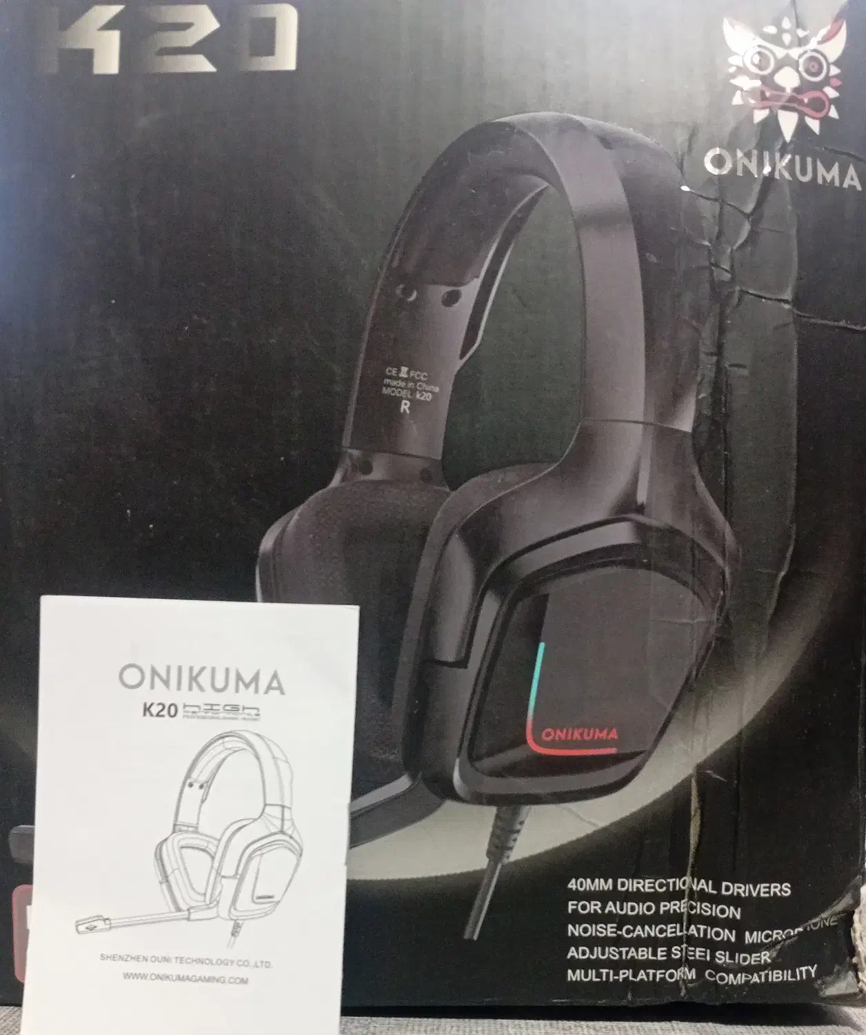 هدست گیمینگ اونیکوما K20|قطعات و لوازم جانبی رایانه|کرج, شهرک ظفر|دیوار