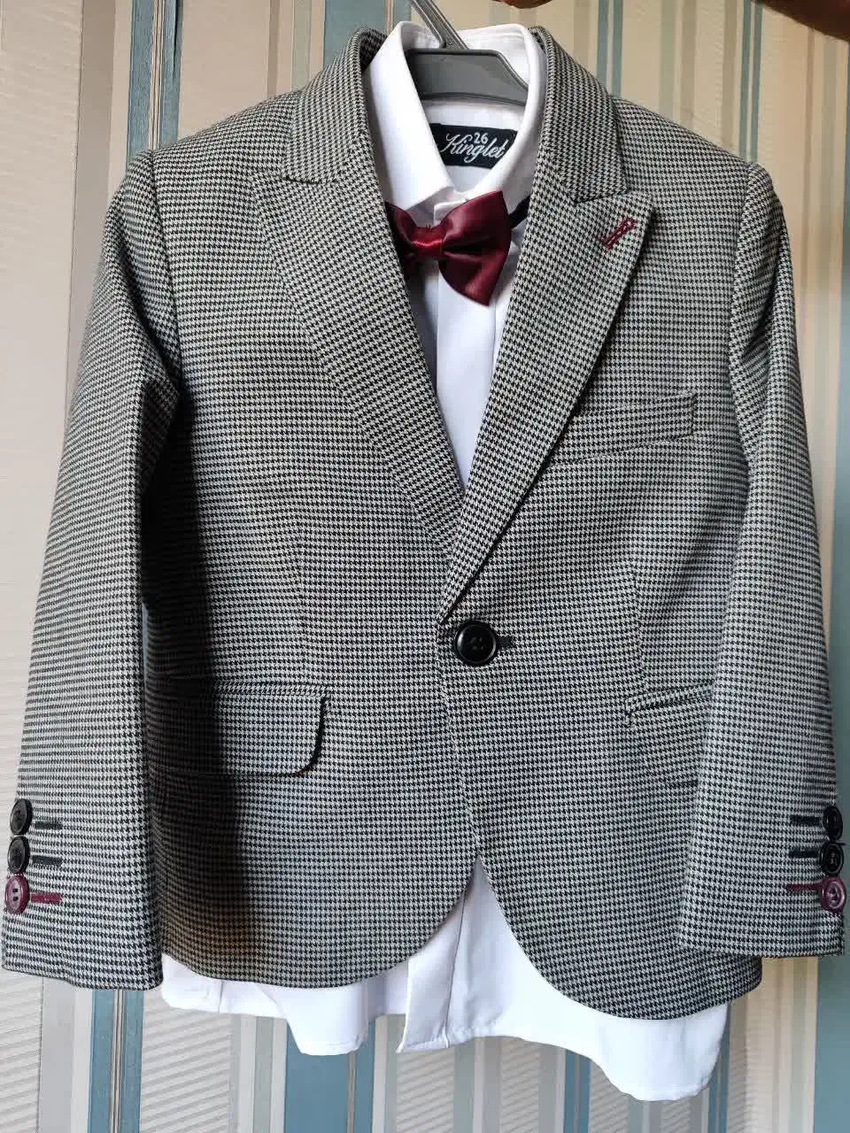 ست کت و شلوار و پیراهن و پاپیون بچه گانه|کفش و لباس بچه|قم, سالاریه|دیوار