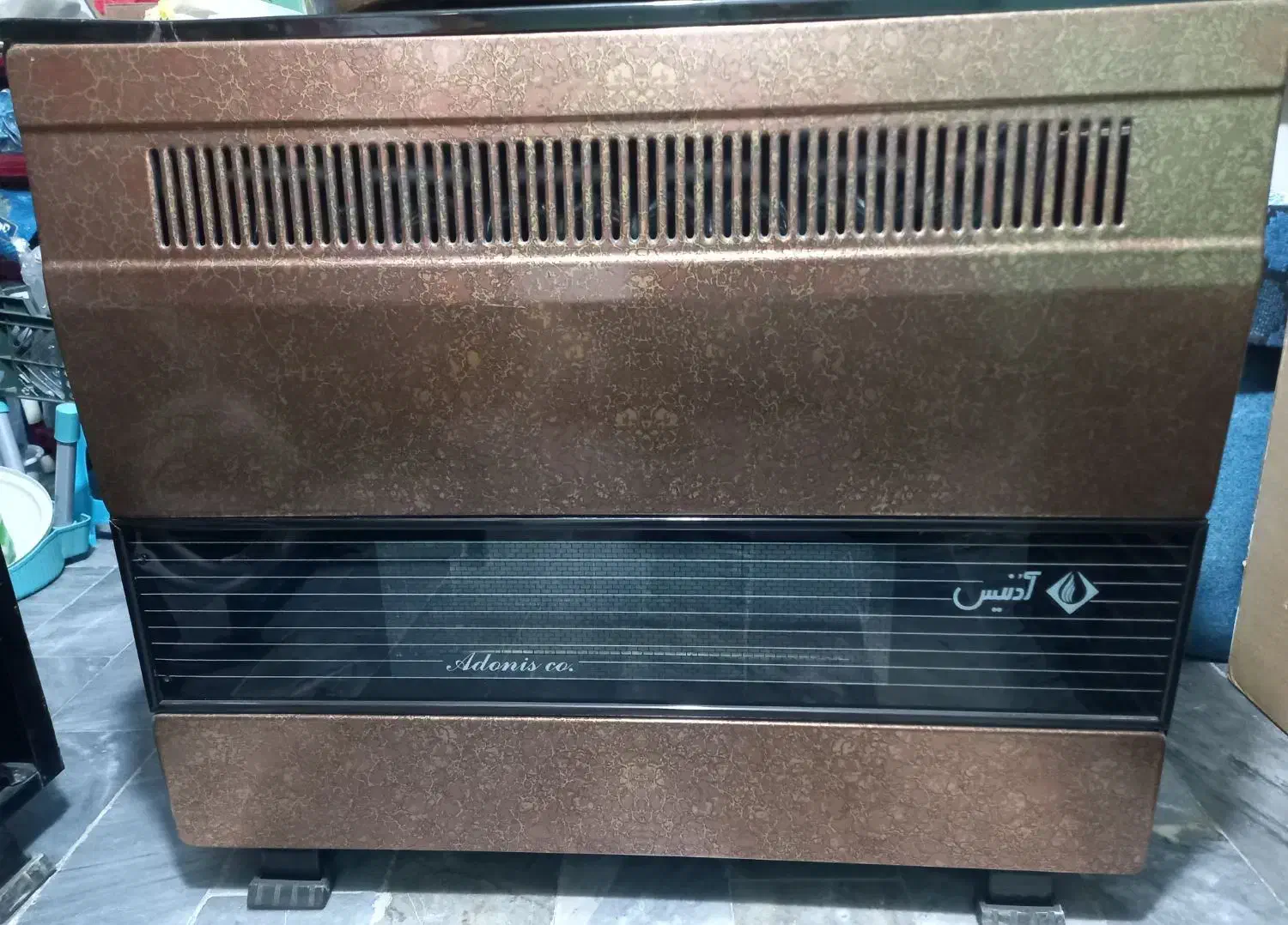 بخاری گازی بزرگ آدینس|بخاری، هیتر، شومینه|مراغه, |دیوار