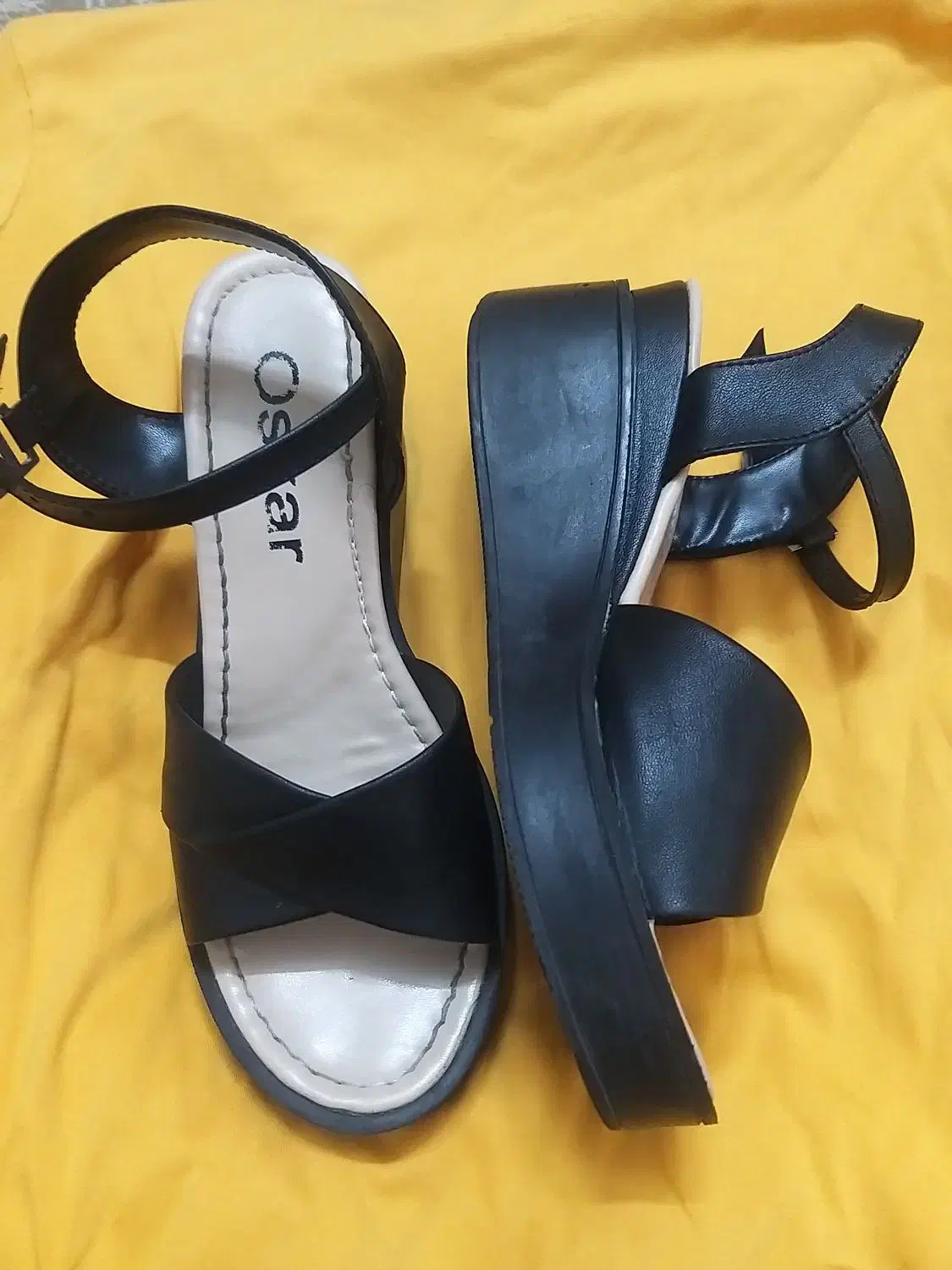 کفش جلو باز مشکی|کیف، کفش، کمربند|بروجرد, |دیوار