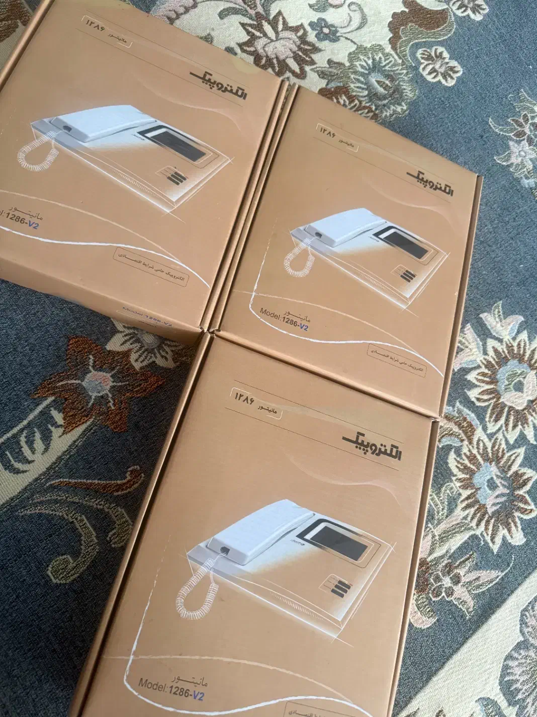 ایفون تصویری آکبند الکتروپیک نو با قیمت شگفت انگیز|تلفن رومیزی|تهران, حکیمیه|دیوار