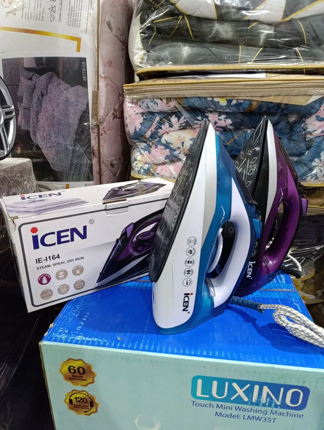 اتو بخار آیسن مدل IE164 ظرفیت ۲۵۰ میلی‌لیتر|اتو و لوازم اتو|گنبد کاووس, |دیوار