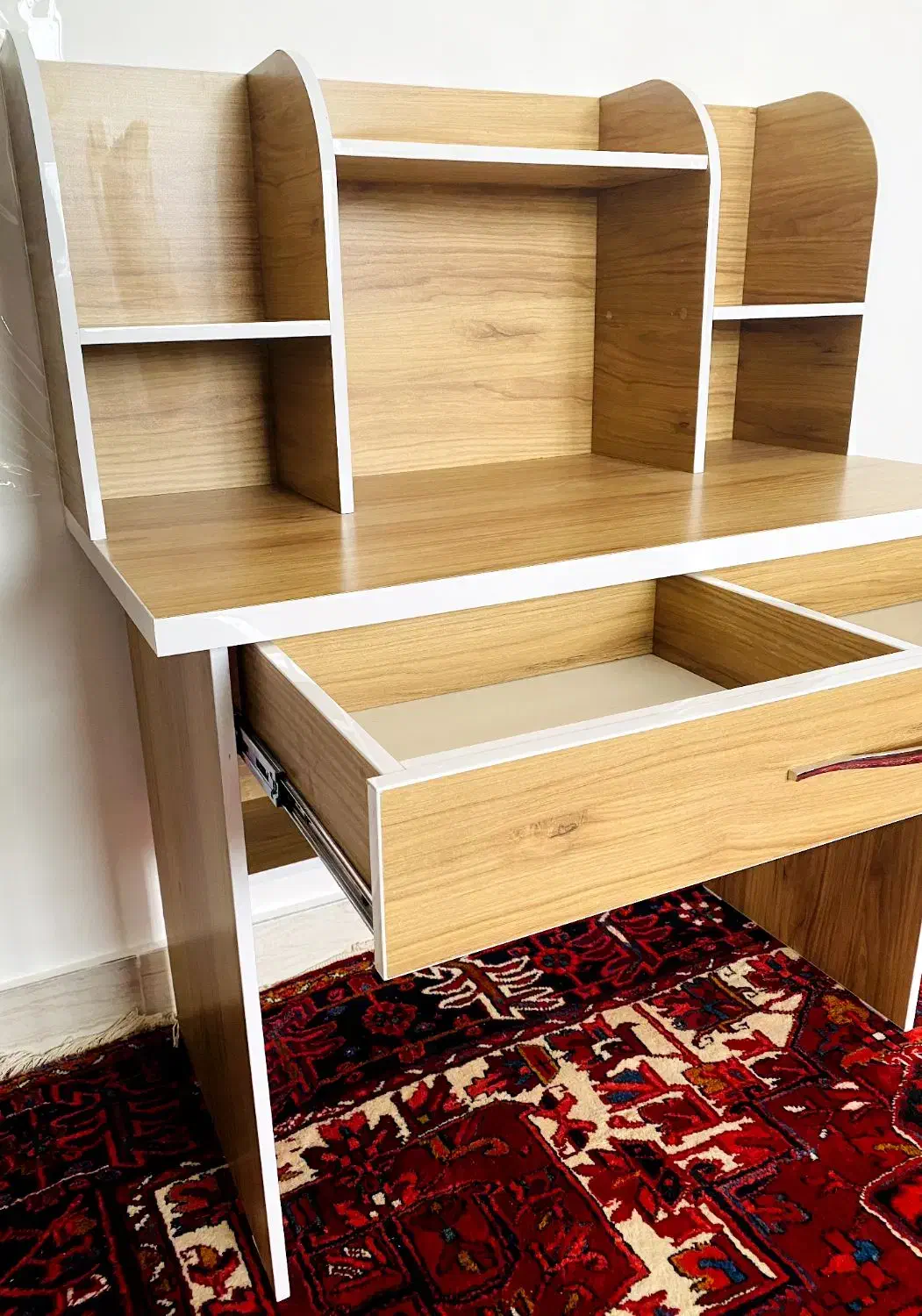 میز تحریر MDF با کتابخانه متحرک و کشو|میز تحریر و کامپیوتر|مراغه, |دیوار