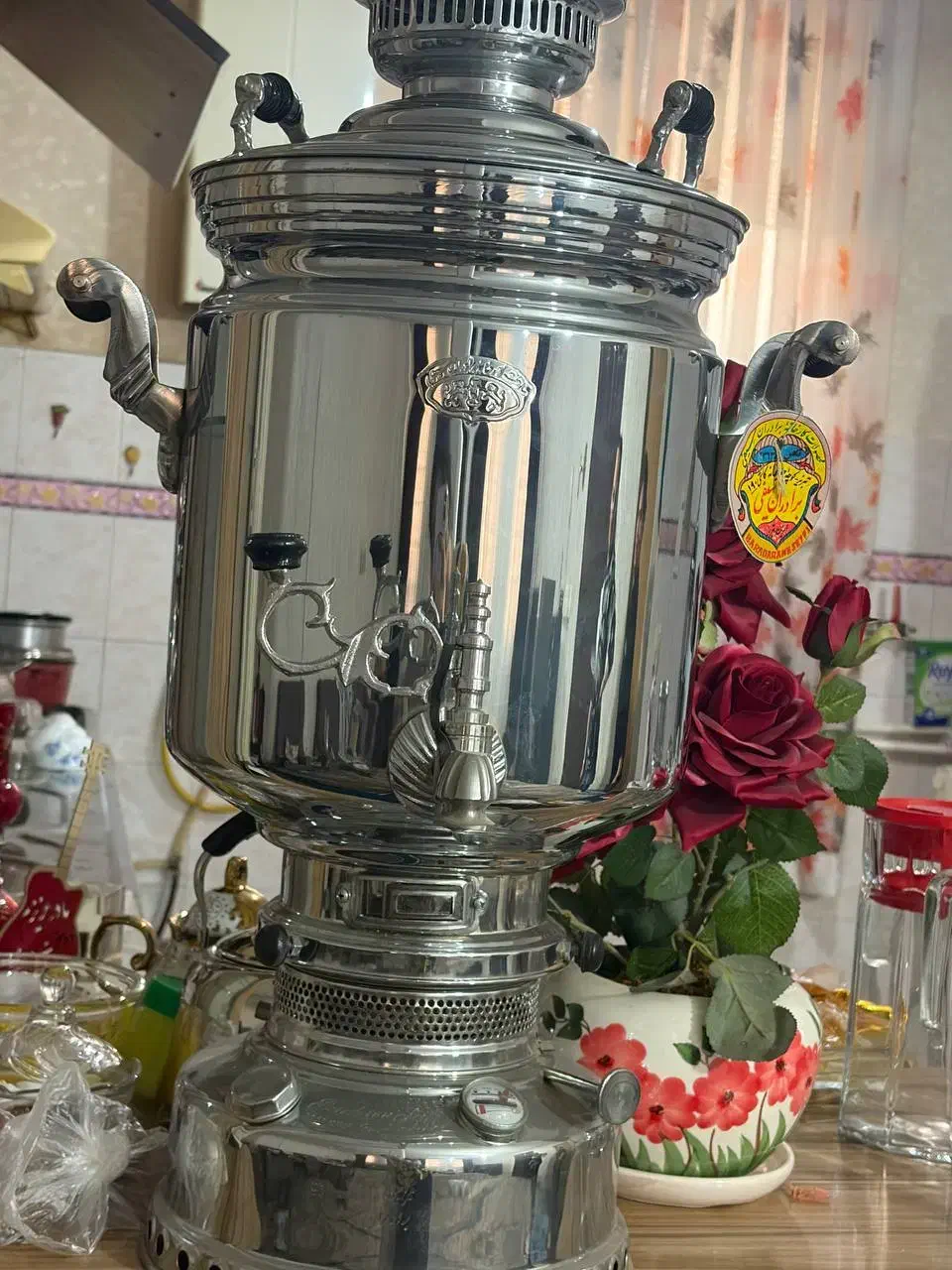 سماور ۲۰ لیتری مناسب هیئت و مراسمات|سماور، چایساز، قهوهساز|فردیس, شهرک شهید حسینی|دیوار