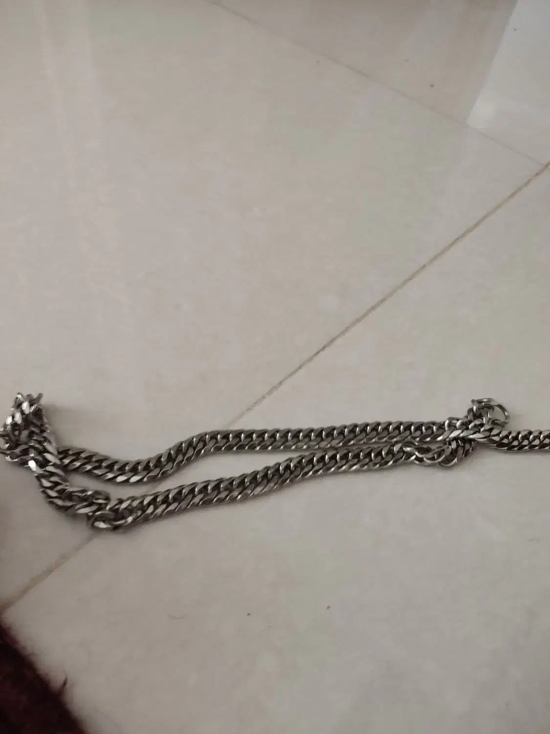 زنجیر ۶۰ سانتی استیل|بدلیجات|شیراز, طلاب|دیوار