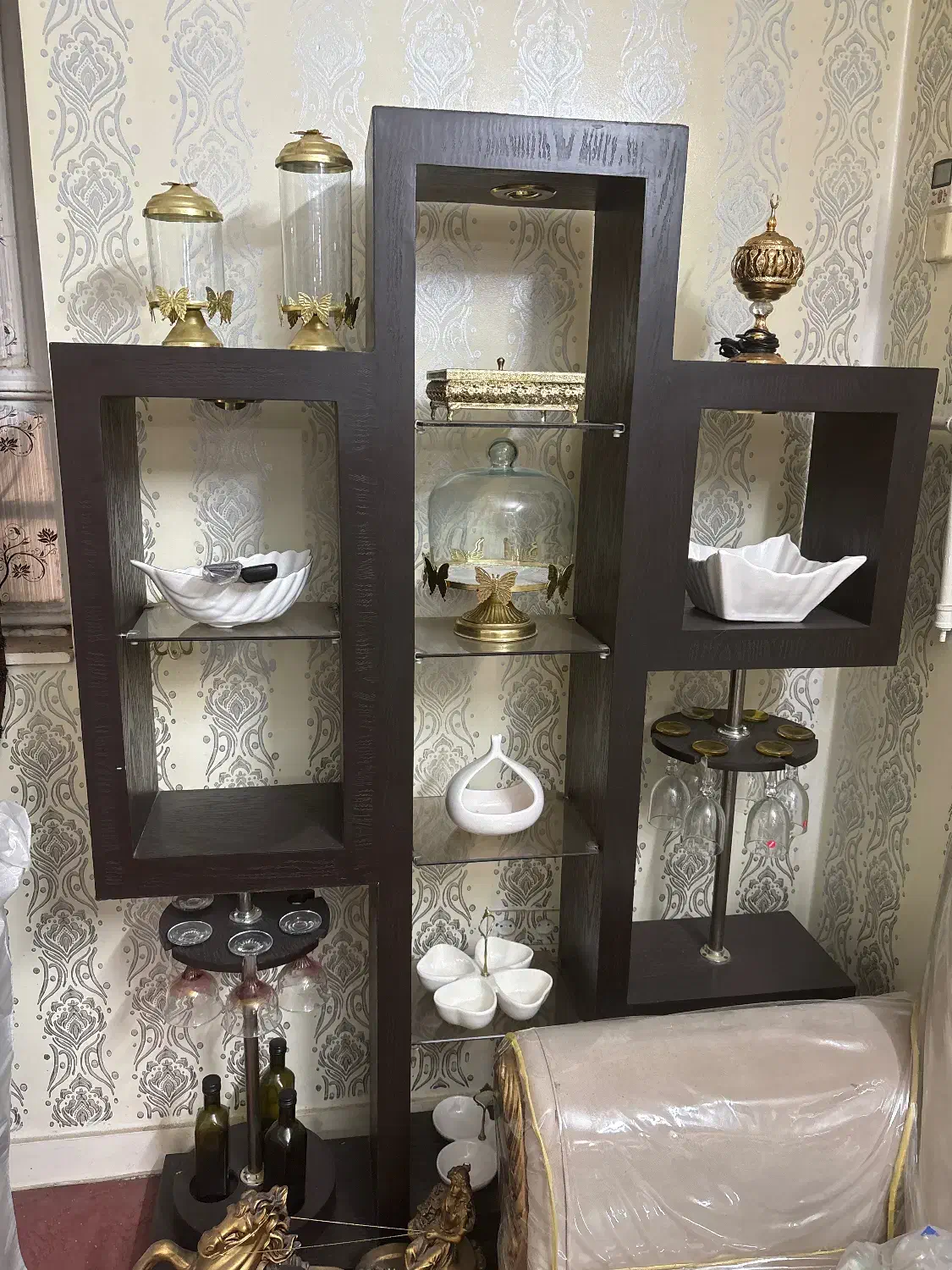 بوفه شیک|بوفه، ویترین، کنسول|اهواز, سلطانمنش|دیوار