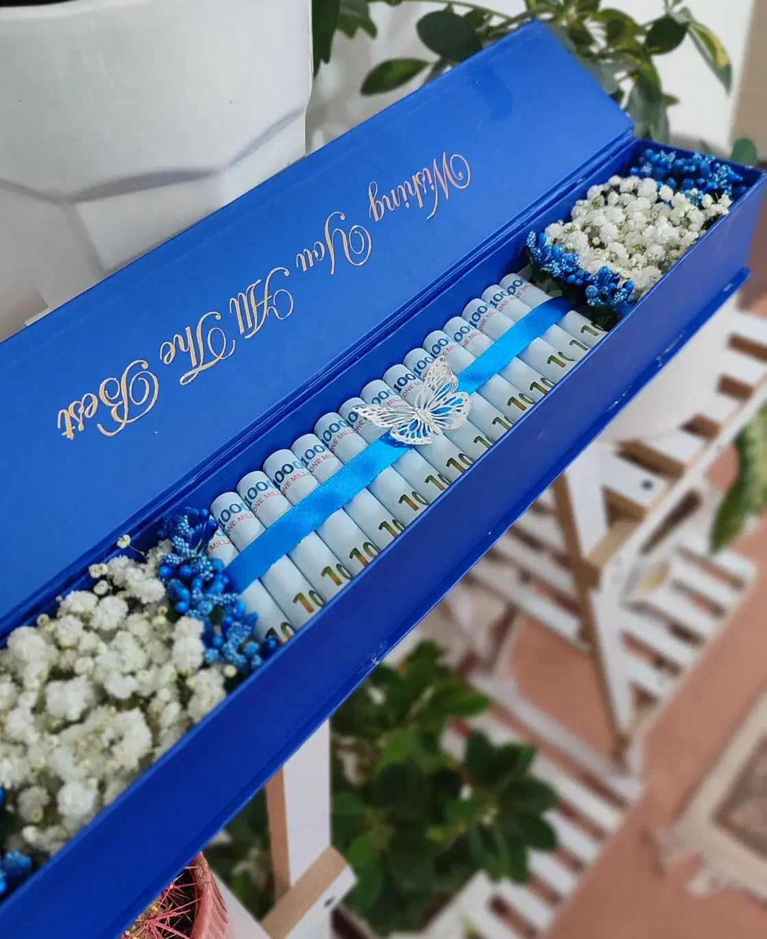 هدیه روز مادر(باکس پول، پول آرایی، گل)|گل مصنوعی|کرمانشاه, |دیوار