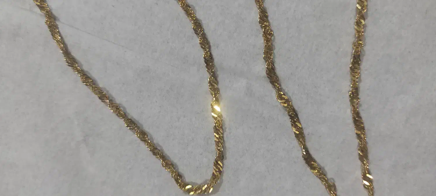 زنجیر طلا  بعلاوه ۱۵۰  ۴ گرم ۹۶۰ صوت|جواهرات|ایوان, |دیوار