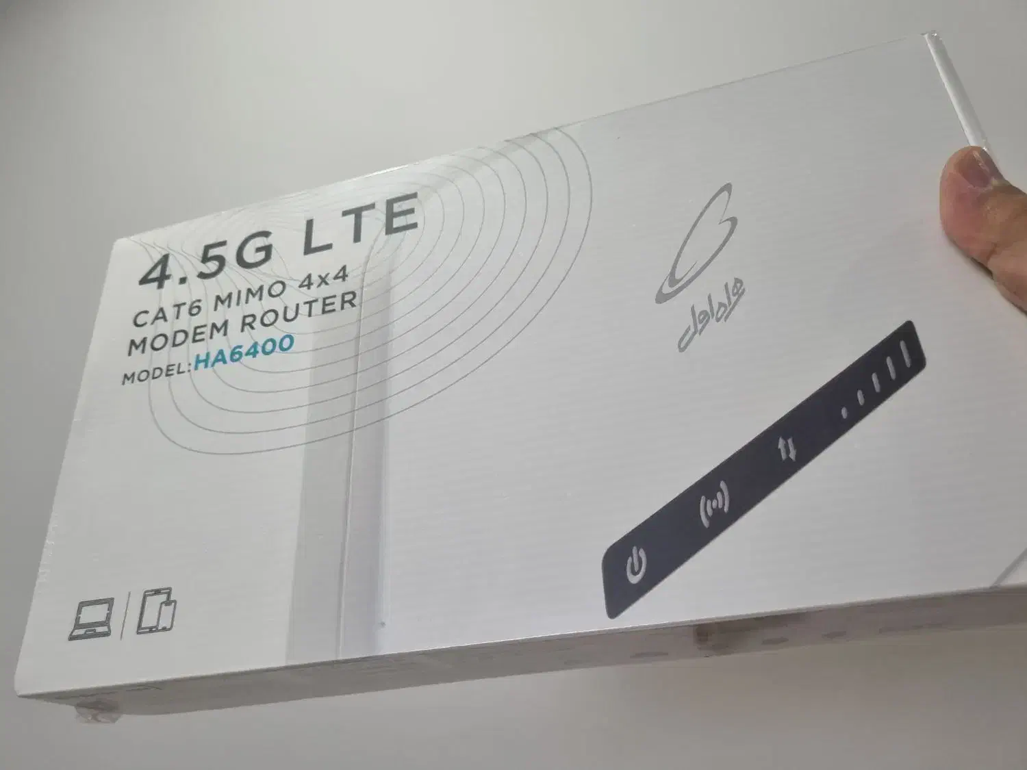 modem router HA6400|مودم و تجهیزات شبکه|پرند, فاز ۳|دیوار