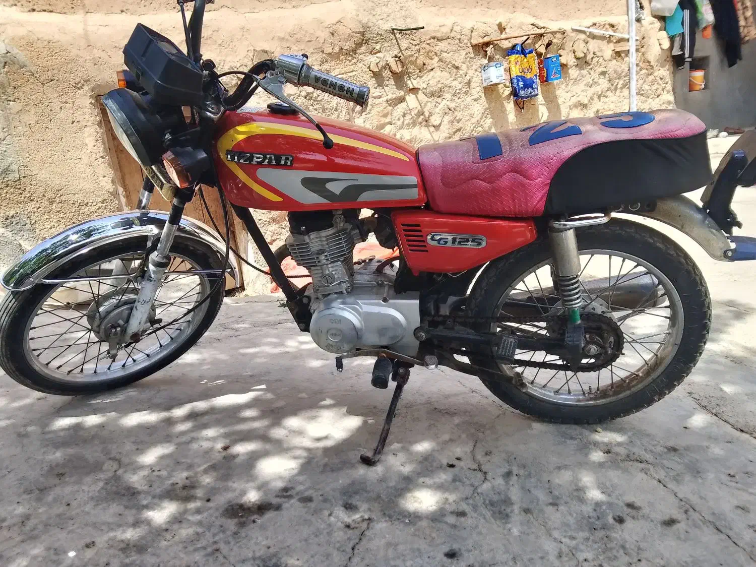 موتور نامی 125|موتورسیکلت|زنجان, |دیوار