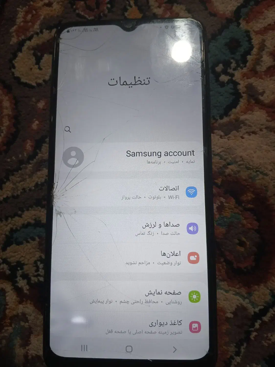 سامسونگ Galaxy M12 تاج ال سی باید عوض شه|موبایل|مشهد, رسالت|دیوار