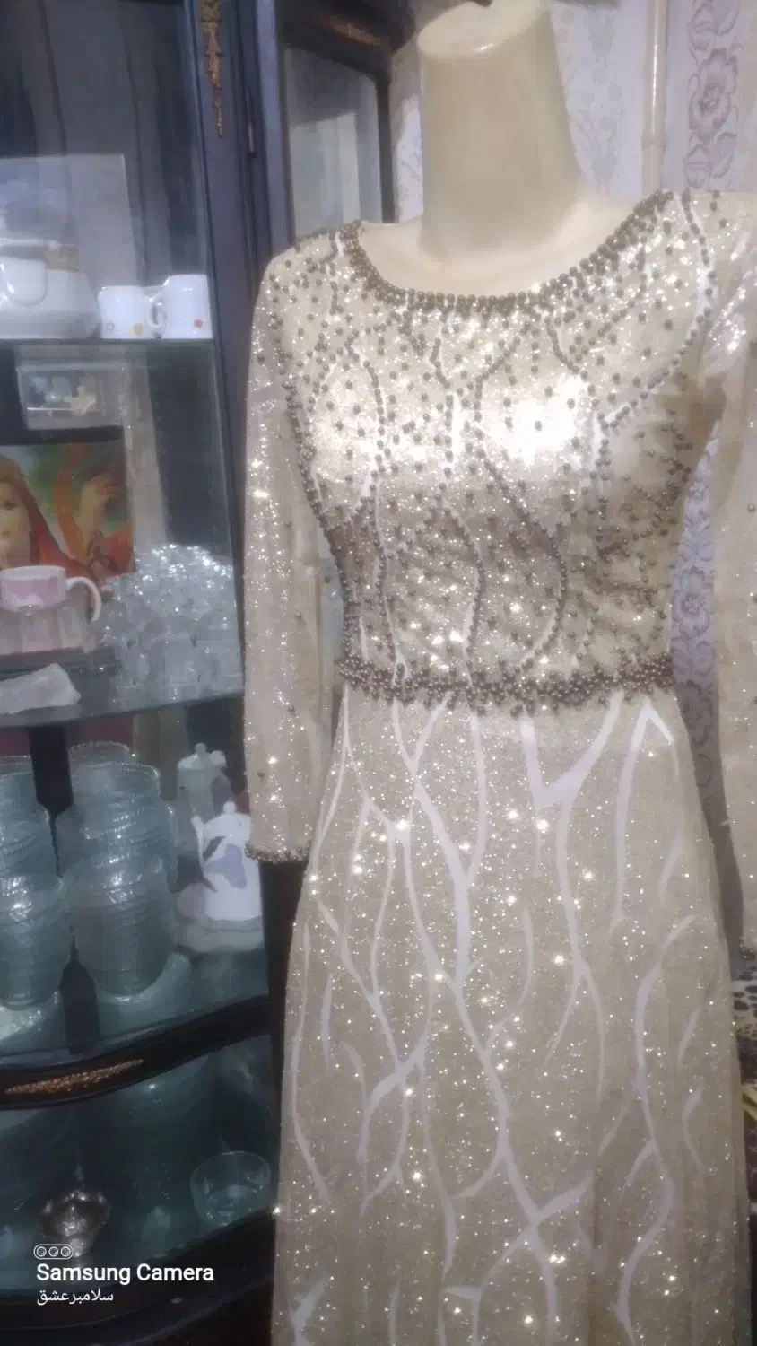 زنانه مروارید دوز.ماکسی|لباس|مشهد, شهید شهریاری|دیوار