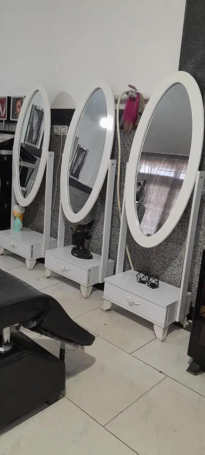 آینه ایستاده ۳ عدد|آینه|نقده, |دیوار