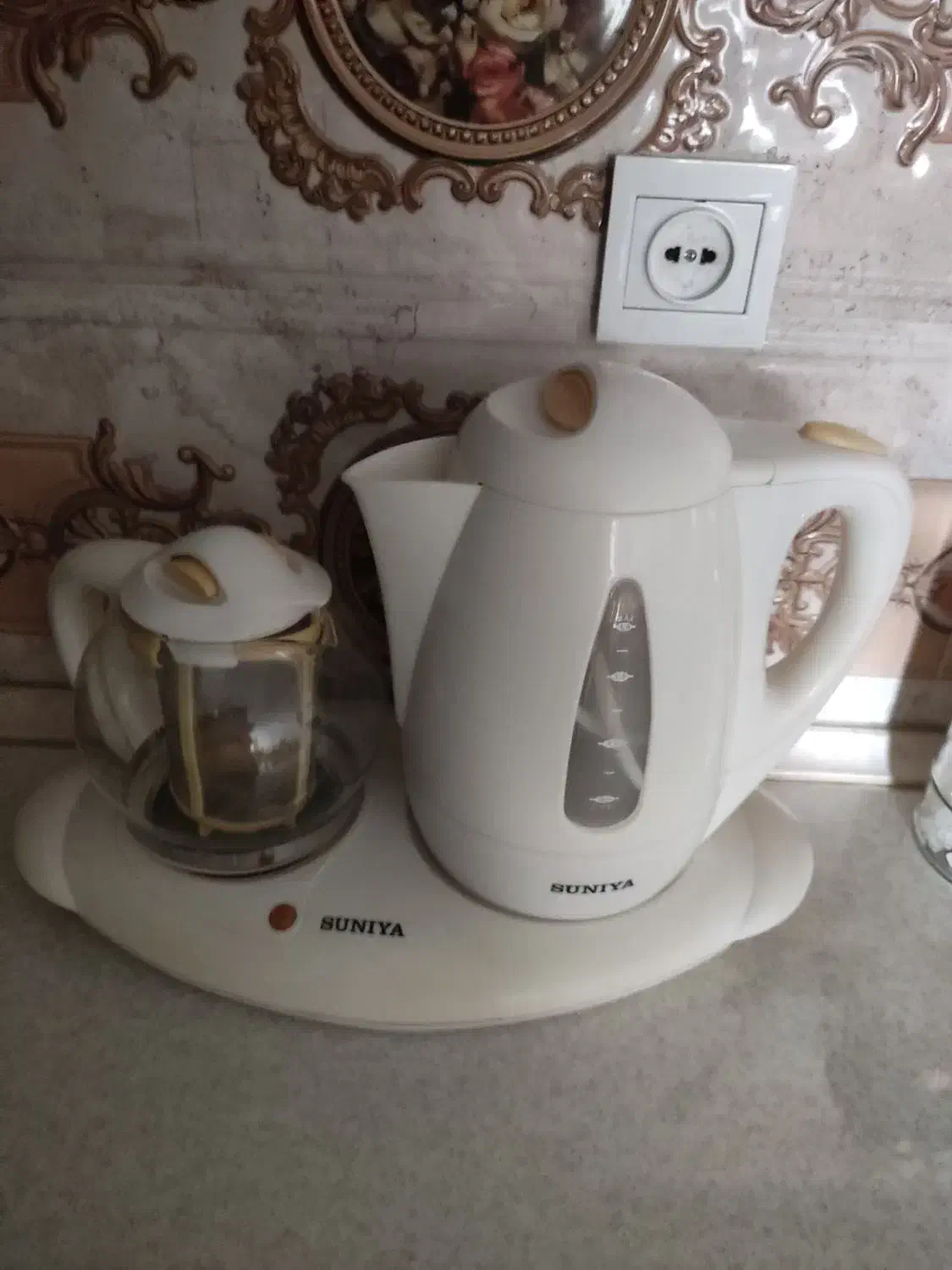 چایی ساز کاملا سالم در حد نو|سماور، چایساز، قهوهساز|پاکدشت, پاکدشت (مامازند)|دیوار