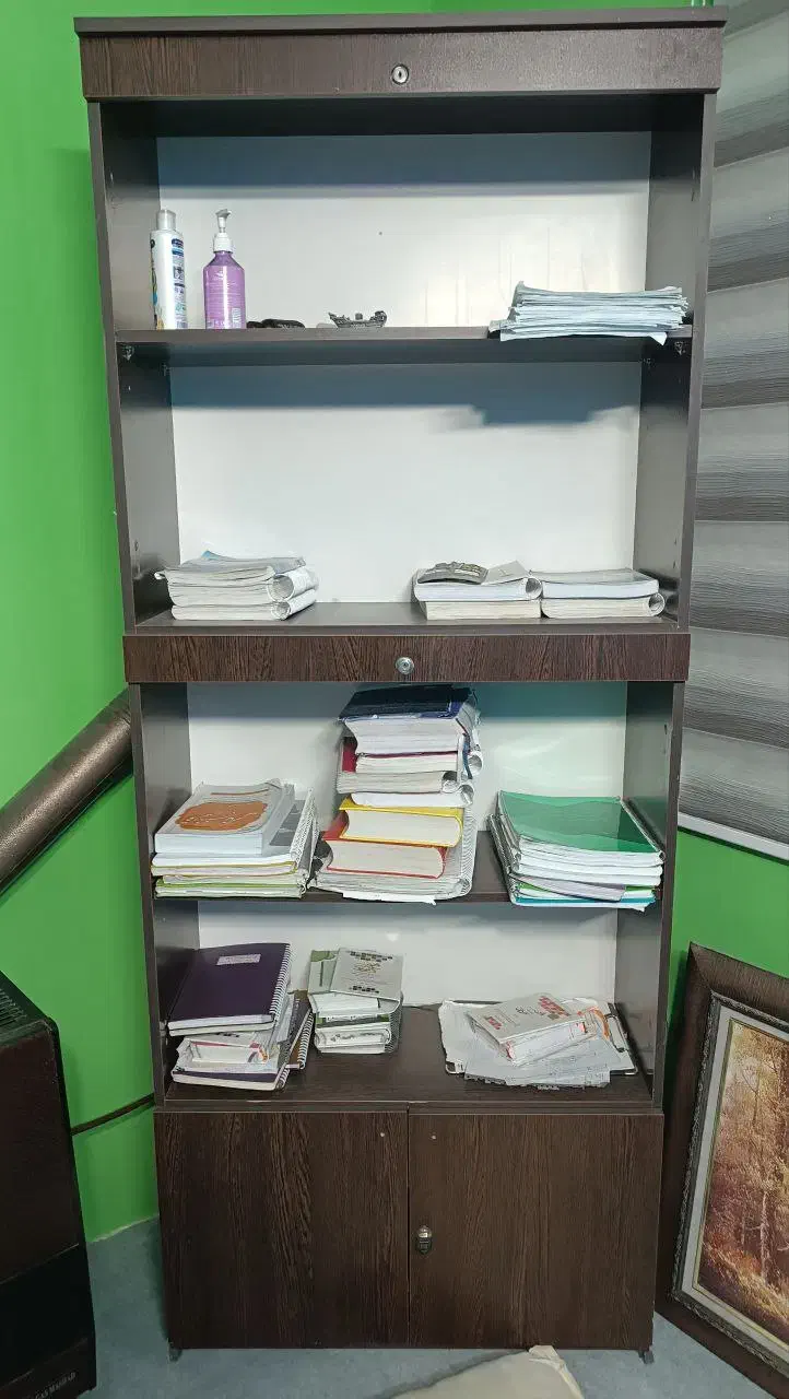 کمد کتابخانه ایستاده|کتابخانه، شلف، قفسههای دیواری|مشهد, شاهد (شهرک غرب)|دیوار