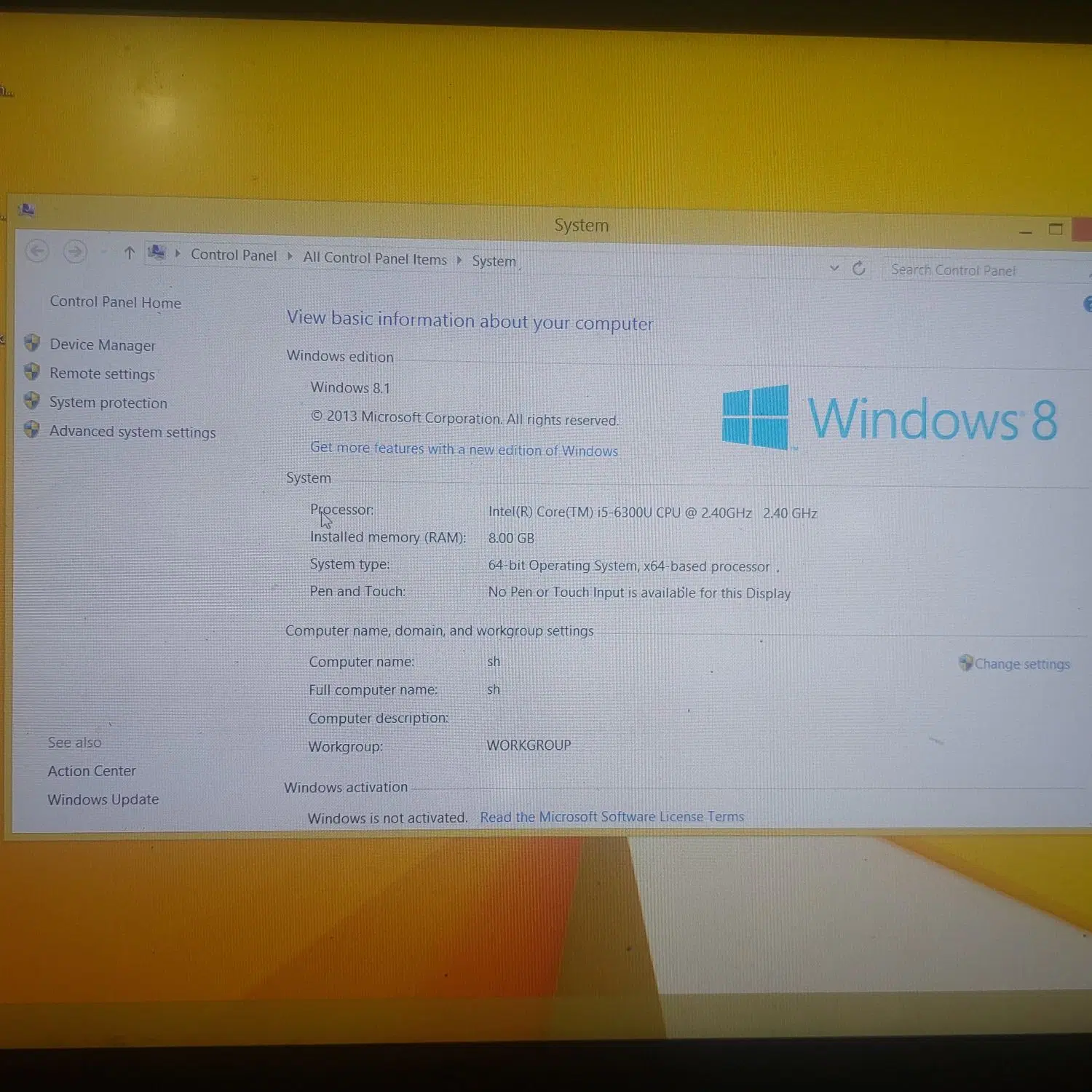 لبتاب فوجیتسو آلمانی ژاپنی core i5 500gb .ram8|رایانه همراه|چهارباغ, |دیوار