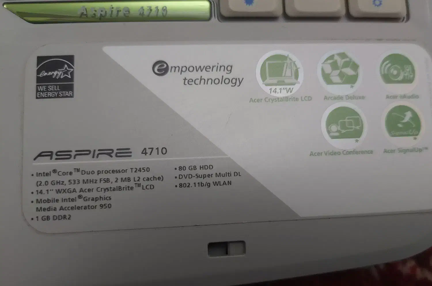 لپ تاپ acer|رایانه همراه|تبریز, |دیوار