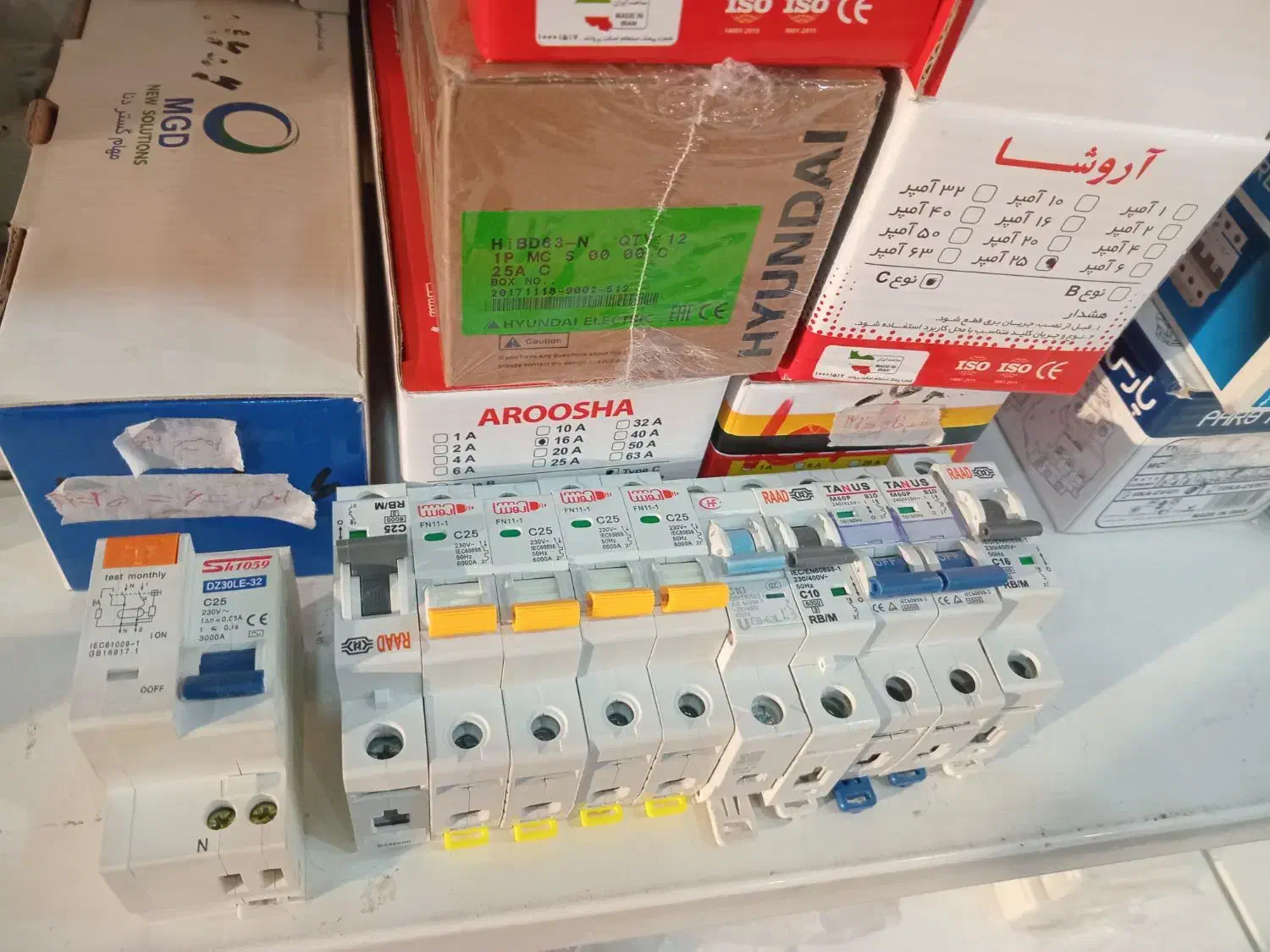 انواع لوازم برقی وبرقکارحرفه ای|سایر لوازم برقی|یزد, |دیوار