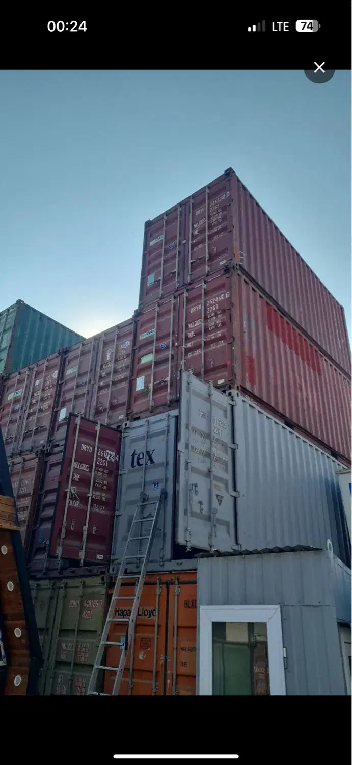 زرند کانتینر خرید وفروش کانتینر نوودست دوم|مصالح و تجهیزات ساختمان|زرند, |دیوار