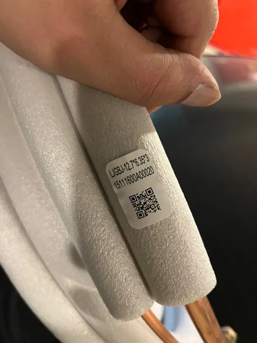 ۲ عدد لوله کولر ۳ متری مسی|کولر گازی و فنکوئل|بندر ماهشهر, |دیوار