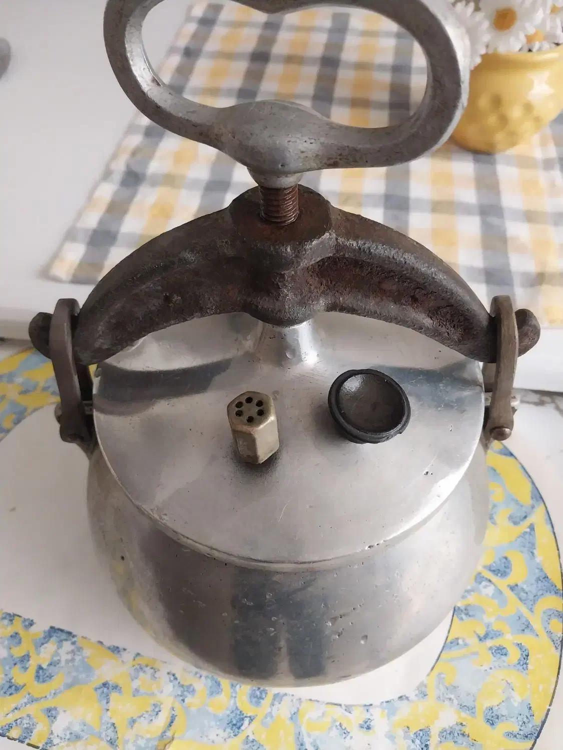 زودپز خمره ای قدیمی ۱ لیتری|ظروف پختوپز|کرج, شهرک فهمیده|دیوار