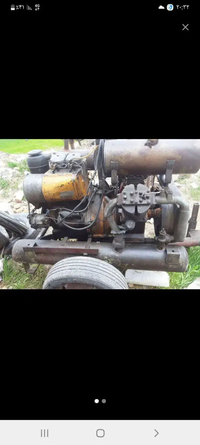 فروش کمپرسور دوسلندر بالابر تک فاز پیک وکل وسیله|قطعات یدکی و لوازم جانبی|داران, |دیوار