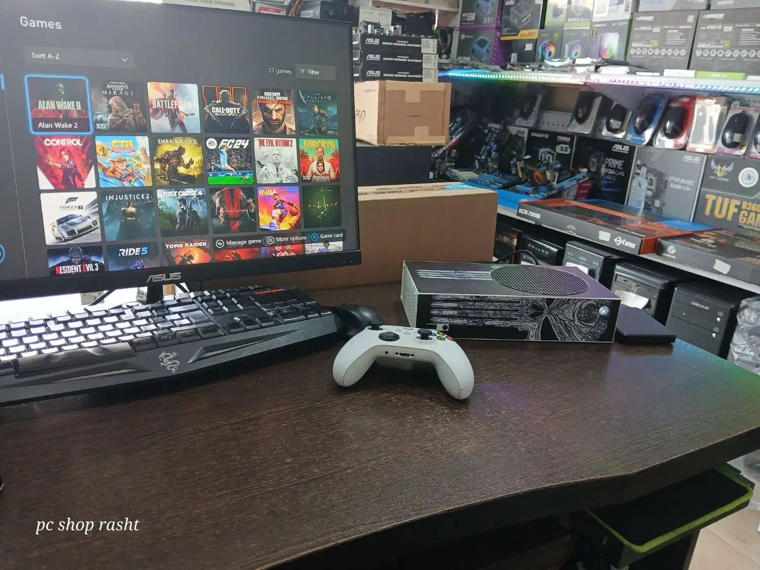 سریز اس ۱ترابایت +ssd500g فول گیم xbox|کنسول، بازی ویدئویی و آنلاین|رشت, باهنر|دیوار