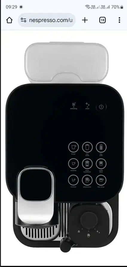 اسپرسوساز نسپرسو مدل Gran Lattissima 650|سماور، چای‌ساز، قهوه‌ساز|تبریز, |دیوار