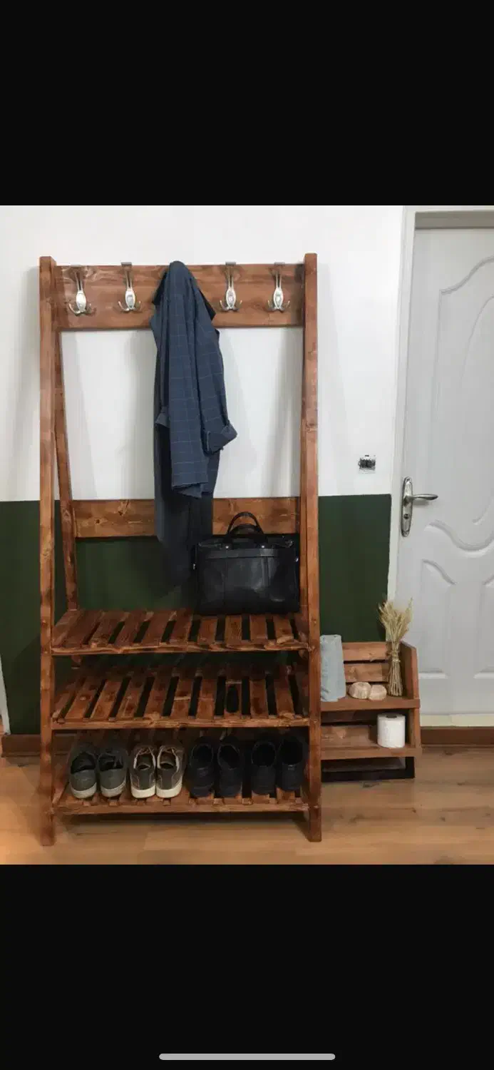 رگال چوبی|جاکفشی، کمد، دراور|تهران, باغ فیض|دیوار