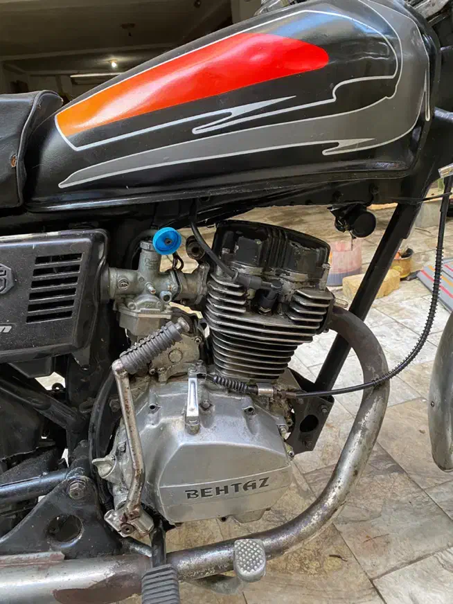 موتور هندا استارتی ۱۲۵ مزایده|موتورسیکلت|رشت, استادسرا|دیوار