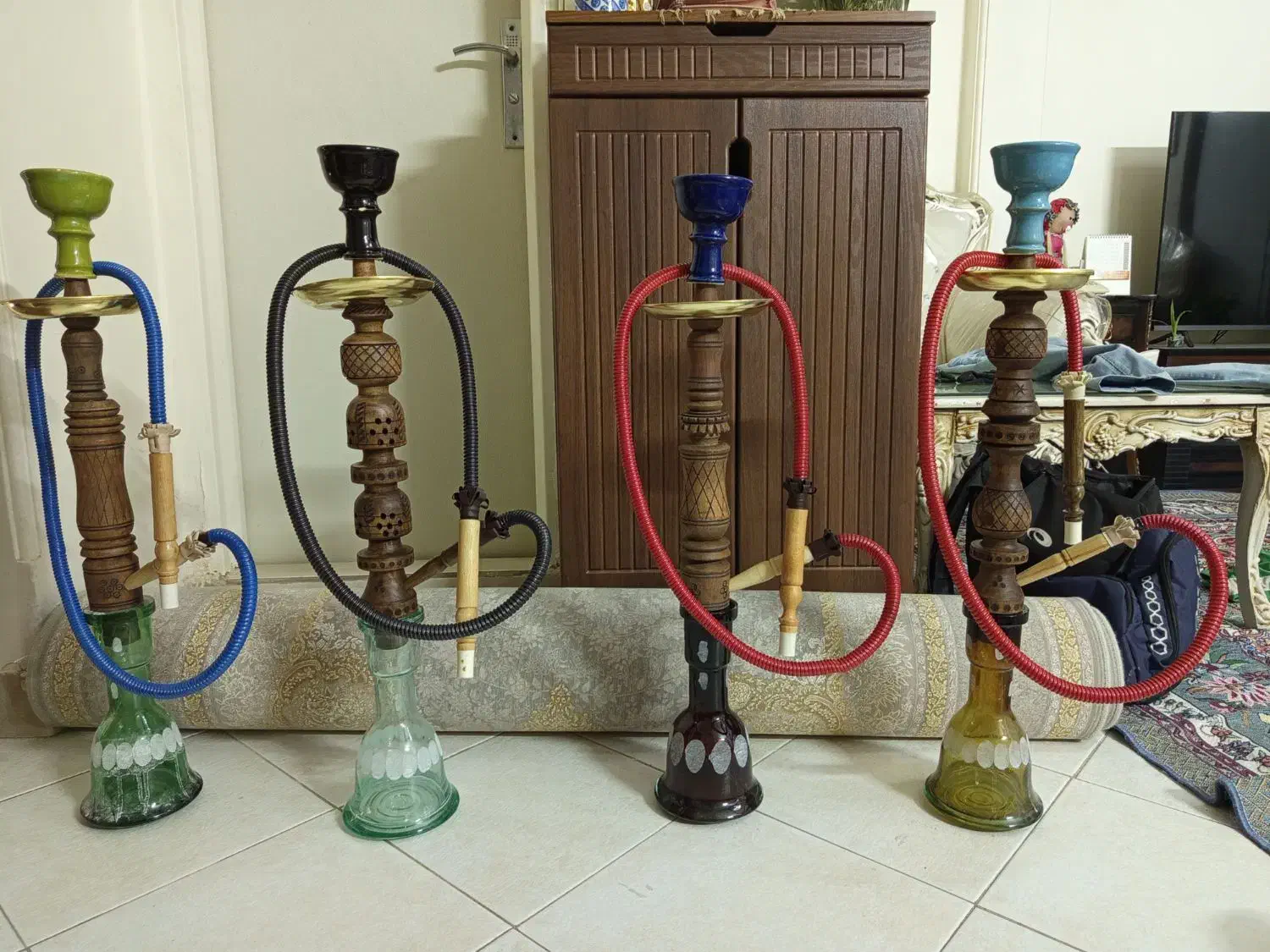 قلیان پک کامل با تمام لوازم، تک و عمده|کلکسیون و سرگرمی|تهران, شارق|دیوار