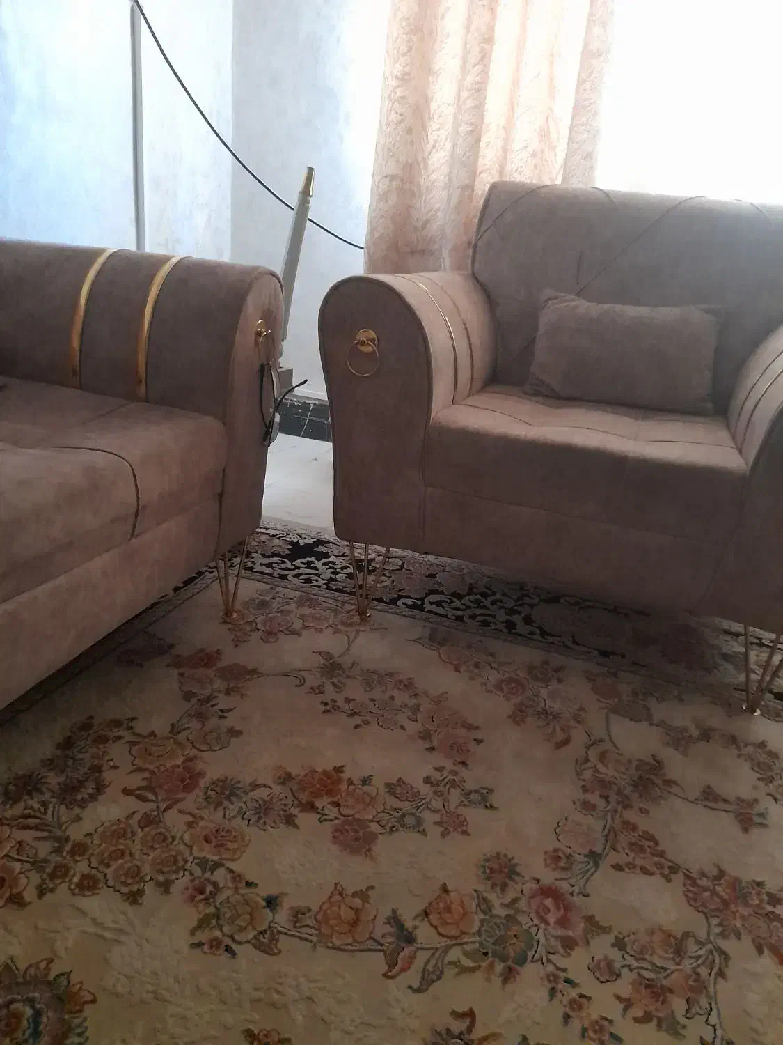 مبل راحتی ۷ نفره|مبلمان خانگی و میز عسلی|مسجد سلیمان, |دیوار