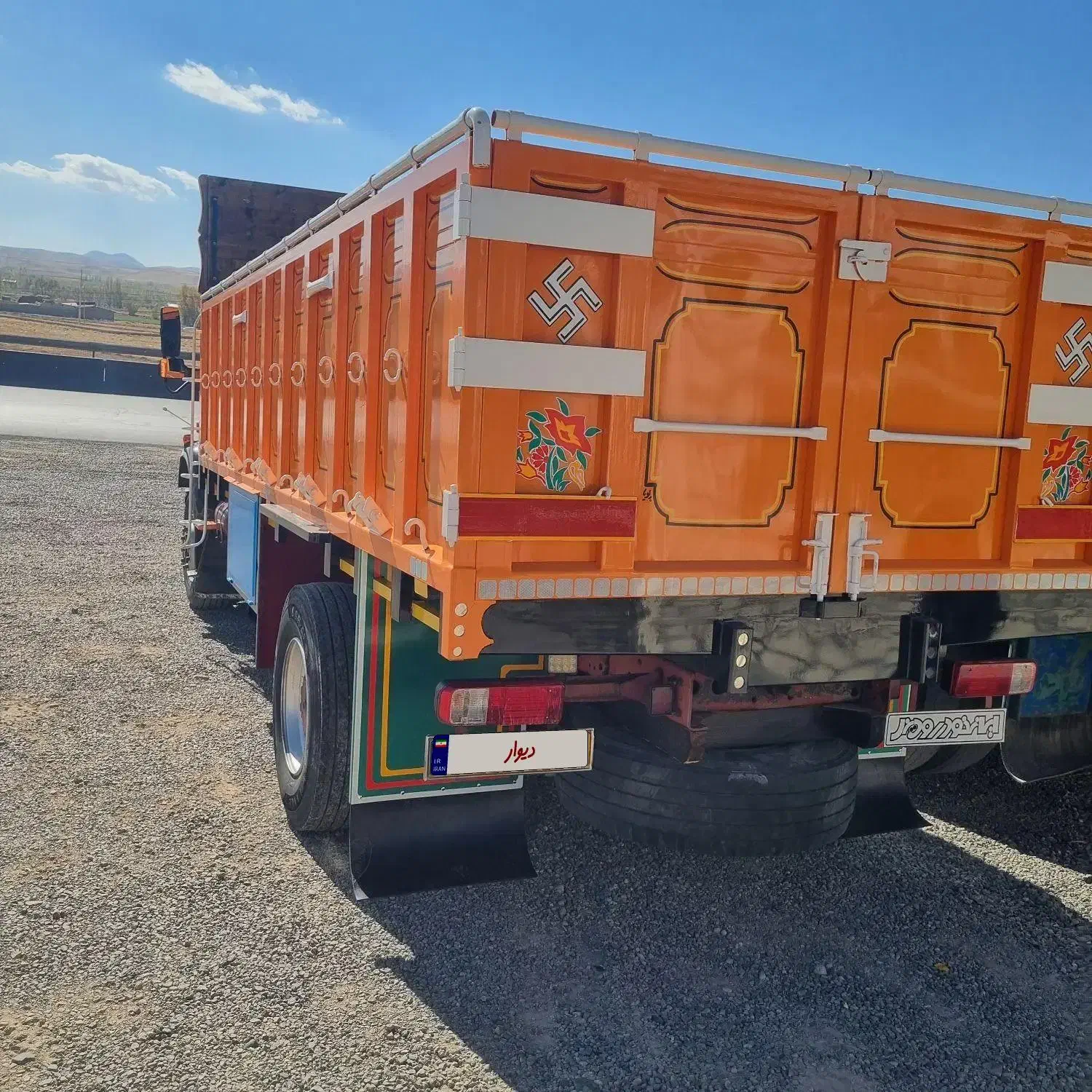 بنزتک باری مدل۹۳بدون خال رنگ استثنایی|خودرو سنگین|بستان آباد, |دیوار