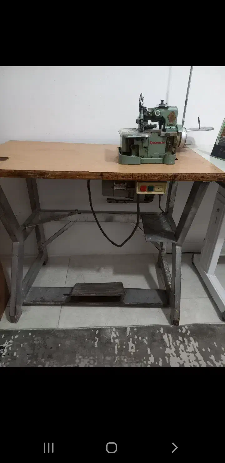 سردوز ۳ نخ پروانه دینام دار  مارک یاماتای ژاپنی|چرخ خیاطی و ریسندگی|مشهد, سجاد شهر|دیوار