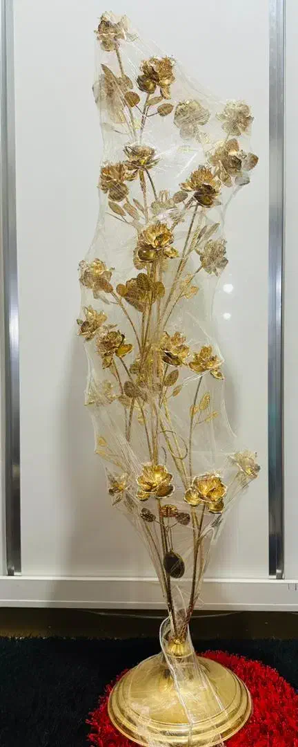 گل طلایی دکوری|مجسمه، تندیس، ماکت|کهنوج, |دیوار