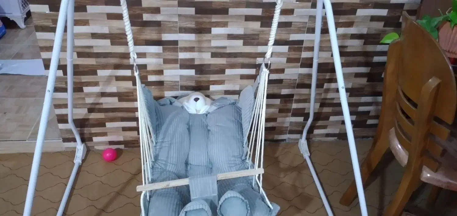 تاب گهواره ای مخمل عروسکی دو رو|اسباب و اثاث بچه|مشهد, موعود|دیوار