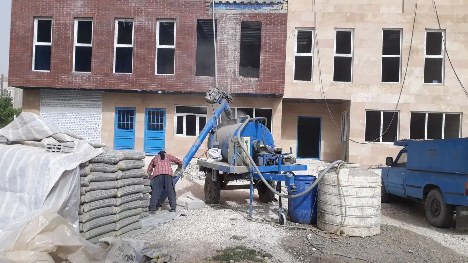 اجرای فوم بتن با مواد نانو|مصالح و تجهیزات ساختمان|سرپل ذهاب, |دیوار